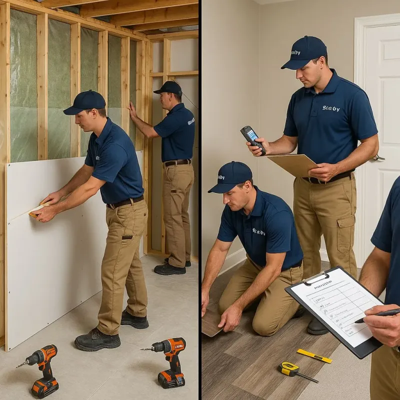 Repairs and Reconstruction process in Steele, AL